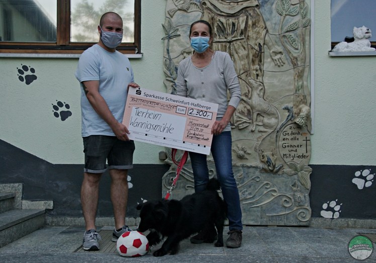 Spendenaktion: Förderkreis Kugellagerstadt übergibt insgesamt 4.600 Euro an Tierheim Wannigsmühle und Jugendhilfezentrum Maria Schutz